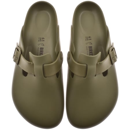 Birkenstock Boston EVA Mules Khaki | Mainline Menswear us